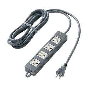 パナソニック WCH2334B OAタップ(接地15A形)(4コ口・ブラック)(3mコード付)(マグ...