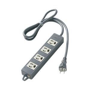 パナソニック WCH2414B OAタップ(接地15A抜け止め形)(4コ口・ブラック)(1mコード付...