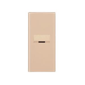 東芝ライテック WDG1641L(CW) 表示・ネーム付スイッチカバー（L）