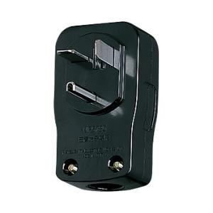 パナソニック WF5730B 小型接地2P30A横型キャップ(250V)(ブラック)