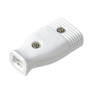 パナソニック WH4615P ベター小型コードコネクタボディ(平形コード用)(ホワイト)/P