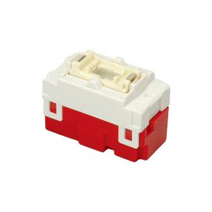 神保電器 WJ-4G J・WIDEシリーズ ガイド用スイッチ ４路 表示灯100V用