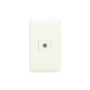 神保電器 WJ01412PW J・WIDEシリーズ テレホンチップφ9 セット品