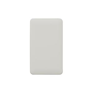 神保電器 WJD-0 J・WIDE SLIMシリーズ 2ピースコンセントプレート １連用 取付枠付