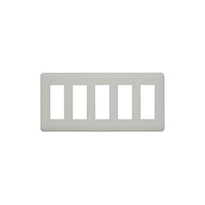 神保電器 WJE-33333 J・WIDEシリーズ コンセントプレート 5連用 (3+3+3+3+3...