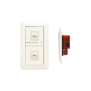 神保電器 WJHM02737PW 電子式遅れスイッチガイド・チェック用５分可変１連２個用