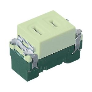 パナソニック WN1001LG 埋込コンセント(ライトグリーン)