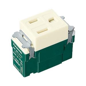 パナソニック WN11511 フルカラー埋込扉付アースターミナル付接地シングルコンセント