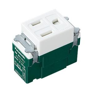 パナソニック WN11511SW 埋込扉付接地コンセント(送り端子付)(ホワイト)