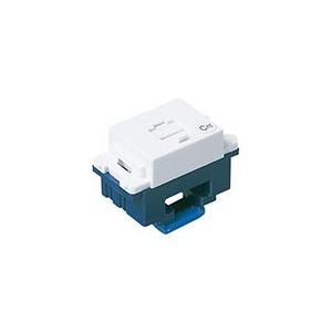 パナソニック WN4623CWK アドバンスシリーズ　埋込C付テレホンモジュラジャック（6極2心）（...