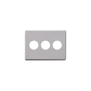 パナソニック WN6533K フルコート加工 新金属埋込コンセントプレート 2型 3連