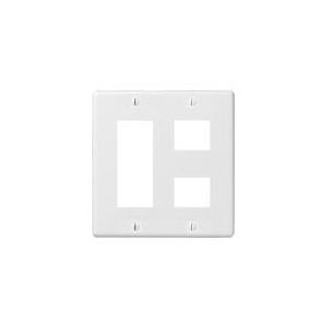 パナソニック WN7505SWK クラシックシリーズ新金属コンセントプレート(5コ用)(ホワイト)