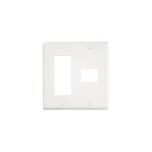 パナソニック WN7574SWK クラシックシリーズ新金属コンセントプレート(3+1コ用)(ホワイト...