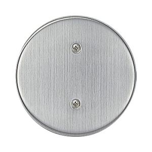 パナソニック WN7690K ステンレス丸型カバープレート(取付枠付)