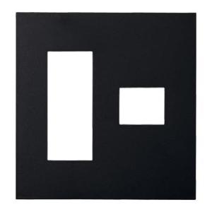 パナソニック WNS6074B SO-STYLE プレート4コ用(3コ+1コ用)(マットブラック)