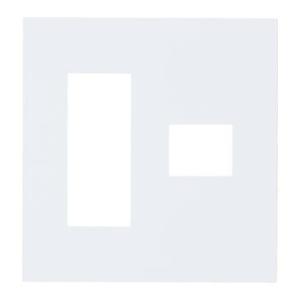 パナソニック WNS6074W SO-STYLE プレート4コ用(3コ+1コ用)(マットホワイト)