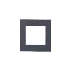 パナソニック WNS6500H SO-STYLE プレート2連接穴用(マットグレー)