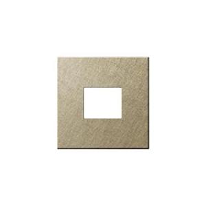 パナソニック WNS9671Y SO-STYLE エクストラメタルミニプレート(バイブレーション仕上...