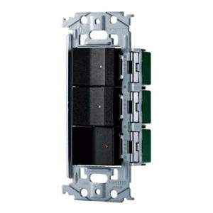 パナソニック WNSS51558B SO-STYLE 埋込スイッチセット(ほたるスイッチC×2、パイ...