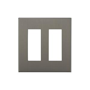 神保電器 WSD-33 J・WIDE SLIM SUSTE コンセントプレート 2連用 3+3