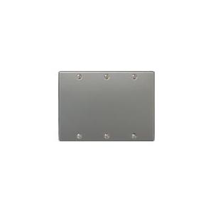 パナソニック WTA6293 アドバンスシリーズ 新金属カバープレート 3連用 (取付枠付)