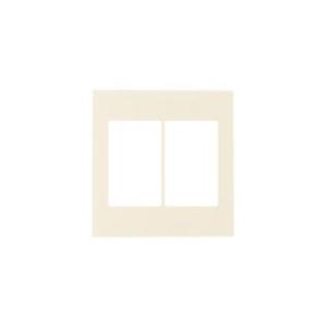 パナソニック WTA8102F アドバンスシリーズセレクトスイッチプレート(2連用)(マットベージュ...