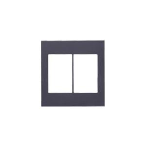 パナソニック WTA8102H アドバンスシリーズセレクトスイッチプレート(2連用)(マットグレー)