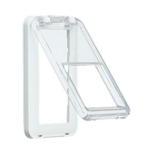 パナソニック WTC79512W 保護カバー付スイッチプレート(1連・ダブルハンドル上部カバー用)(...