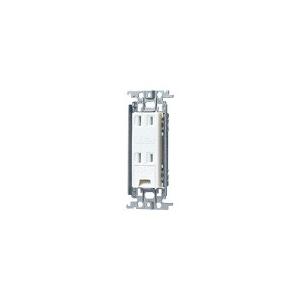 Panasonic パナソニック WK1562SW 接地15A露出抜け止めダブル Panasonic パナソニック WK1562SW 接地15A露出抜け止めダブル