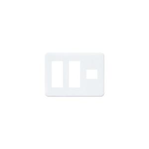 パナソニック WTF7007W コスモシリーズワイド21 コンセントプレート(7コ用)(ホワイト)