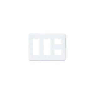 パナソニック WTF7008W コスモシリーズワイド21 コンセントプレート(8コ用)(ホワイト)