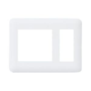 パナソニック WTF7503W コスモシリーズワイド21 コンセントプレート(3連用)(2連接穴+3...