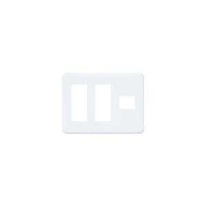 パナソニック WTF7707W コスモシリーズワイド21 簡易耐火コンセントプレート(7コ用)(ホワ...