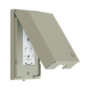 パナソニック WTF7972 コスモシリーズワイド21 ガードプレート(コンセント2コ用)(取付枠付...