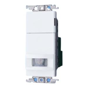 パナソニック WTK1911WK コスモシリーズワイド21[壁取付]熱線センサ付自動スイッチ（子器）...