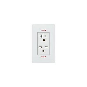 パナソニック WTL1923WK アドバンスシリーズ埋込100・200Ｖ併用接地コンセント(15・2...
