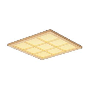 【受注品】 パナソニック XL553WAFCLE9 天井埋込型　LED（温白色）　一体型LEDベースライト　和紙柄パネル（木製格子）タイプ｜ipicks