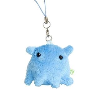 深海魚シリーズ メンダコ携帯ストラップ(ブルー)【ストラップ／携帯ストラップ／スマホ／アクセサリー／グッズ】