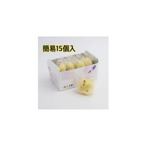 萩の月 菓匠三全 簡易15個入 仙台銘菓