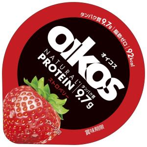 オイコス Oikos ギリシャヨーグルト ストロベリー　 110gx12個