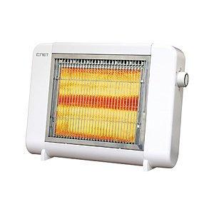 シィーネット ハロゲンヒーター CDHM205WH ホワイト ハロゲンヒーター 800W 電気ストーブ