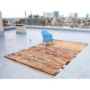 モロッコキリム 特大 アフニフ 400x245...の詳細画像1