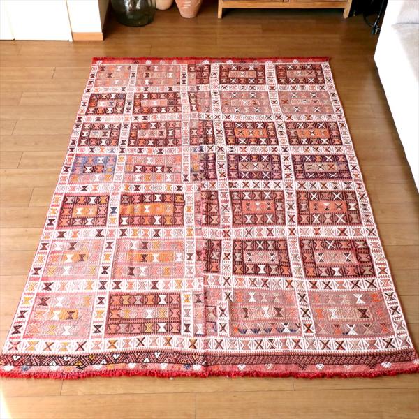 オールドキリム コンヤ 231x163cm ジジムのチフカナット