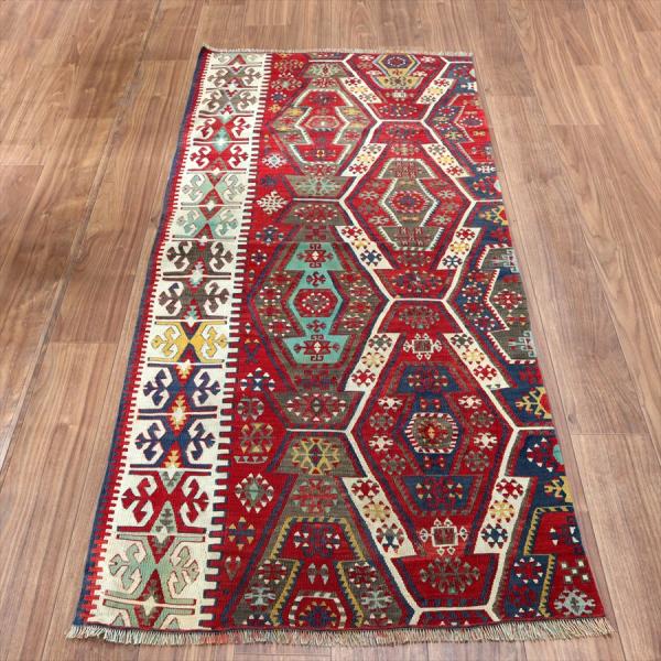 オールドキリム ギョムルゲン  189x85cm 連なるエリベリンデ