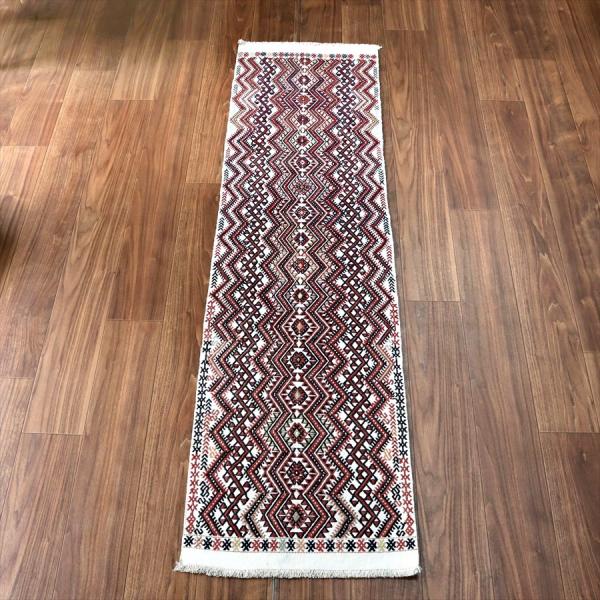 オールドキリム コンヤ 185x50cm 細かなジジム