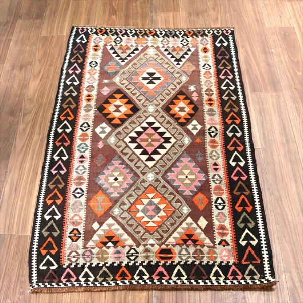 オールドキリム カルス 151x90cm イーブルアイとコチボユヌズ
