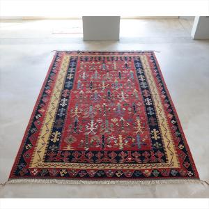 草木染キリム シャルキョイ リプロダクト 314x217cm 特大ルームサイズ