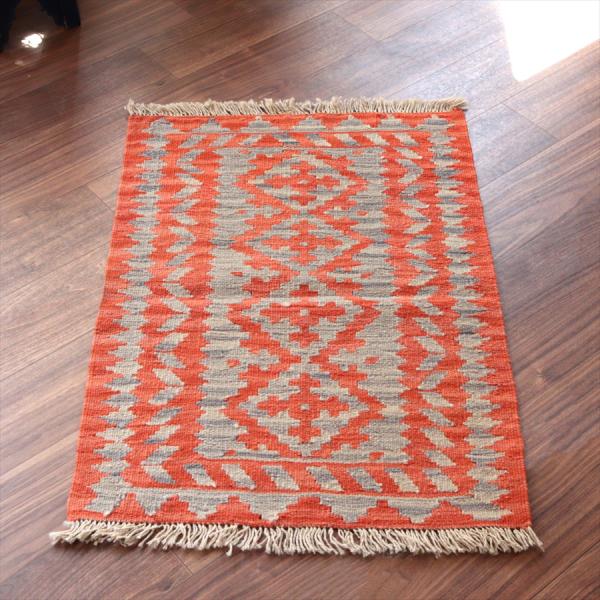 カシュカイキリム シラーズ産 92x64cm イランの手織りラグ