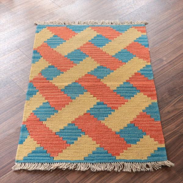 カシュカイキリム シラーズ産 91x59cm イランの手織りラグ