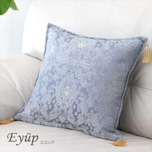 クッションカバー 43×43 トルコデザイン シュニール素材のクッション